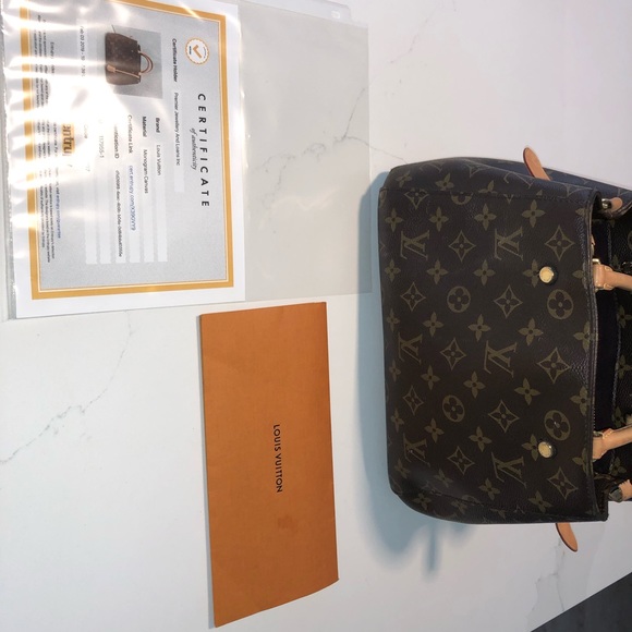 SOLD** AUTHENTIC LOUIS VUITTON MONTAIGNE BB - Picture 8 of 8